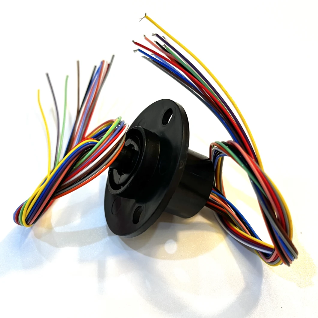 Thr022-12AC 12 Circuits Capsule Slip Ring for Camera Application Supplier
