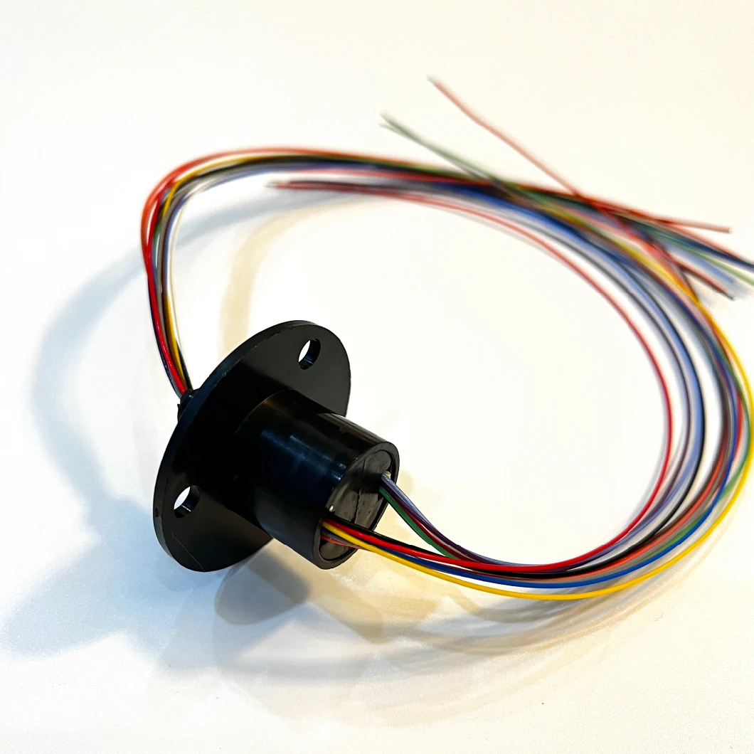 Thr022-12AC 12 Circuits Capsule Slip Ring for Camera Application Supplier