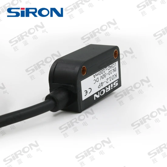 Siron K012-5 prix usine Type de réflexion spéculaire Distance de détection 2 m NPN/PNP capteur photoélectrique LED infrarouge